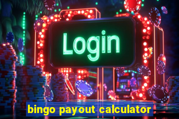 bingo payout calculator